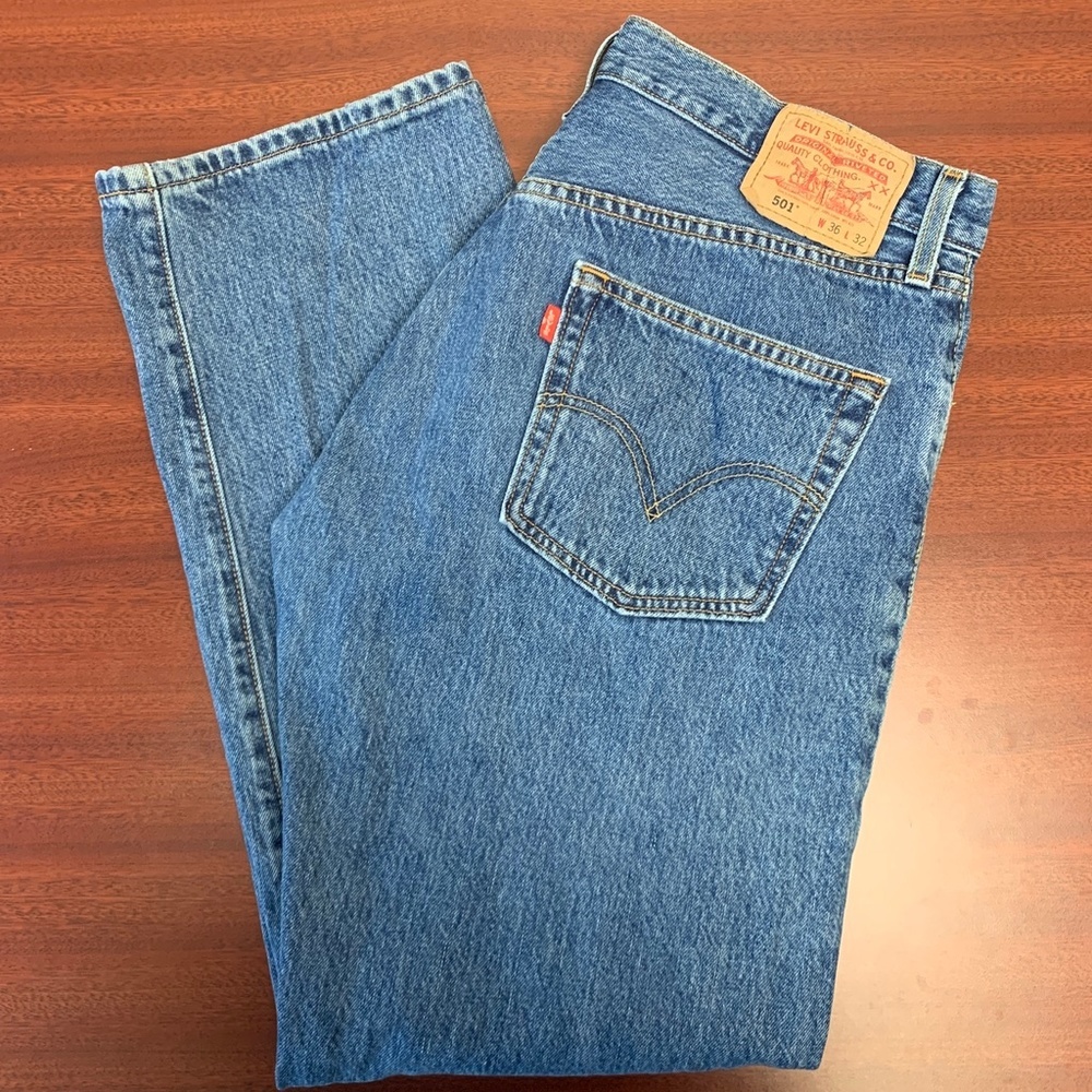 Vintage Men's 501 Levi's Mom Jeans